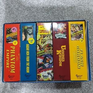 Cliffhanger epic story 10 vhs tape set